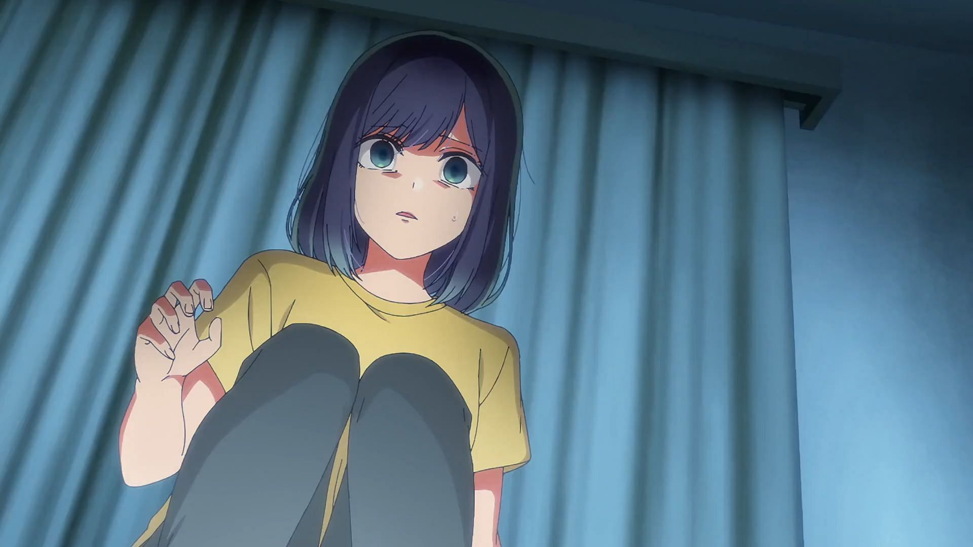 Akane Kurokawa as seen in the Oshi no Ko anime (Image via Doga Kobo)